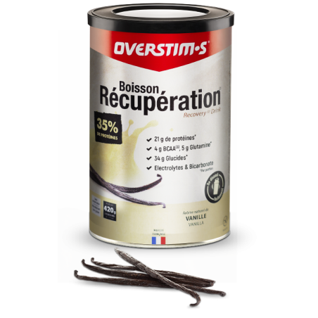 Overstim's Boisson de Récupération Vanille