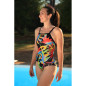 Mako Maillot De Bain Nereid Femme Rainbow Leaves