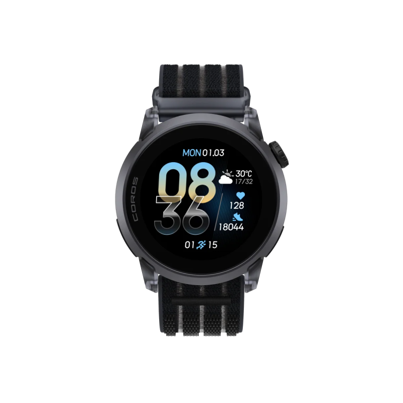 Coros Pace 4 Crystal Nylon Black