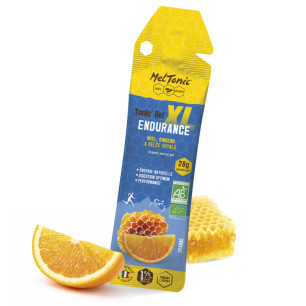 Meltonic Gel Energétique Endurance XL Bio - Orange, Miel, Ginseng, Gelée Royale