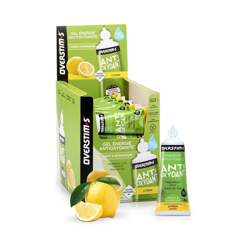 Overstims Gel Antioxydant Liquide Citron