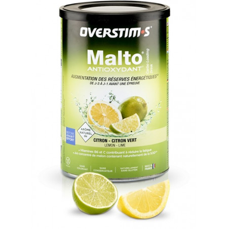 Overstims Malto Antioxidant Citron-Citron Vert