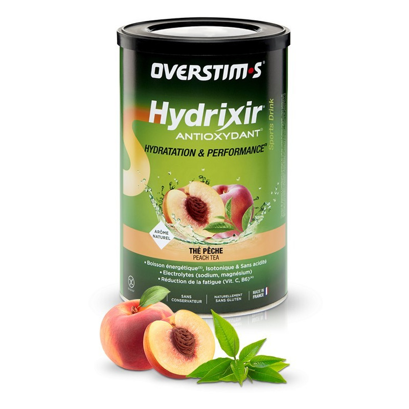 Overstims Hydrixir Antioxydant Thé Pêche