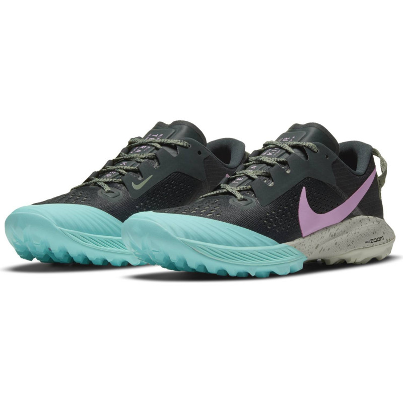 Nike Air Zoom Terra Kiger 6 W Gris/Bleu - ATHLERUNNING