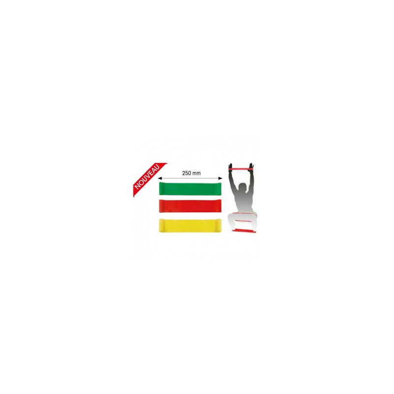 Lot de 3 mini-bandes elastique