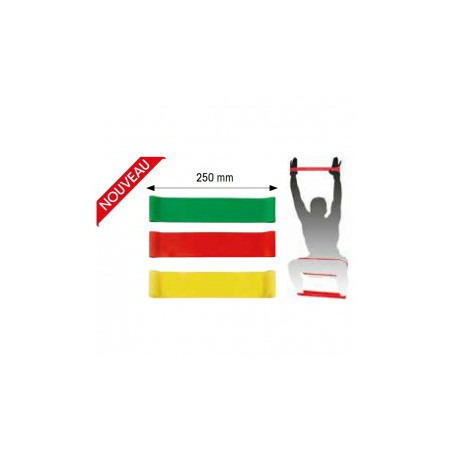Lot de 3 mini-bandes elastique