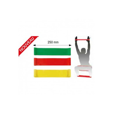 Lot de 3 mini-bandes elastique