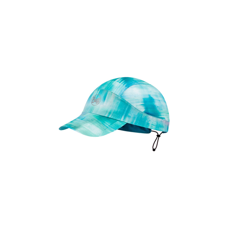 Buff Pack Run Cap Marbled Turquoise